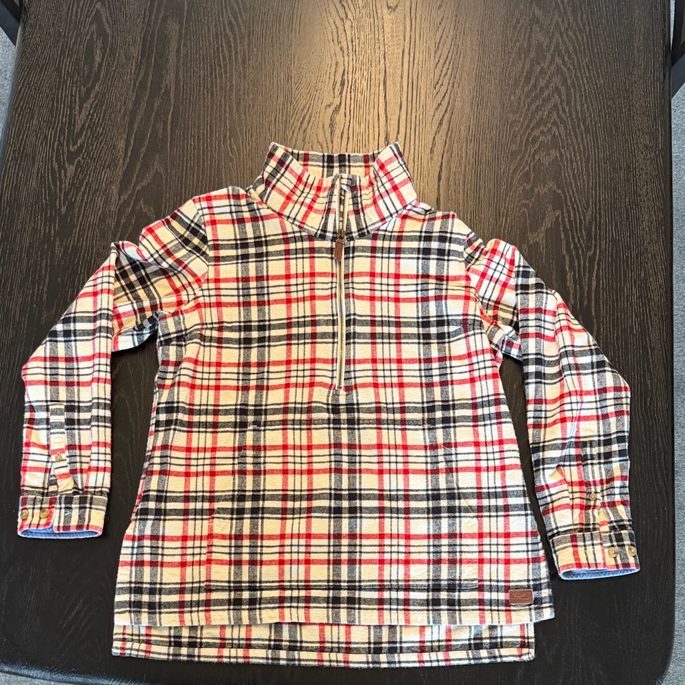 L.L.Bean Women’s Plaid Half-Zip Pullover